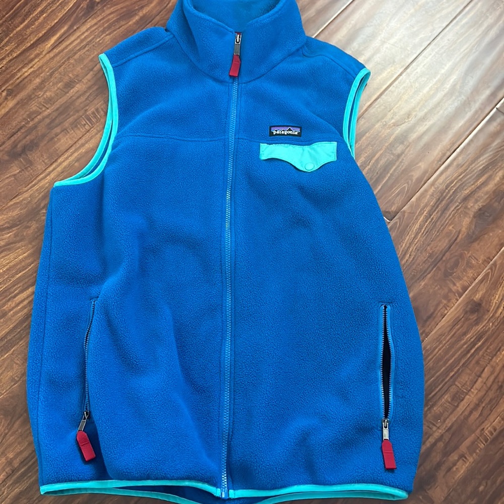 Men’s Patagonia fleece vest
